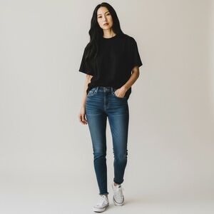 Paige Skyline Ankle Peg Skinny Size 24 Jeans